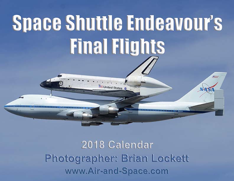 Lockett Books Calendar Catalog: Space Shuttle Endeavour's Final Flights